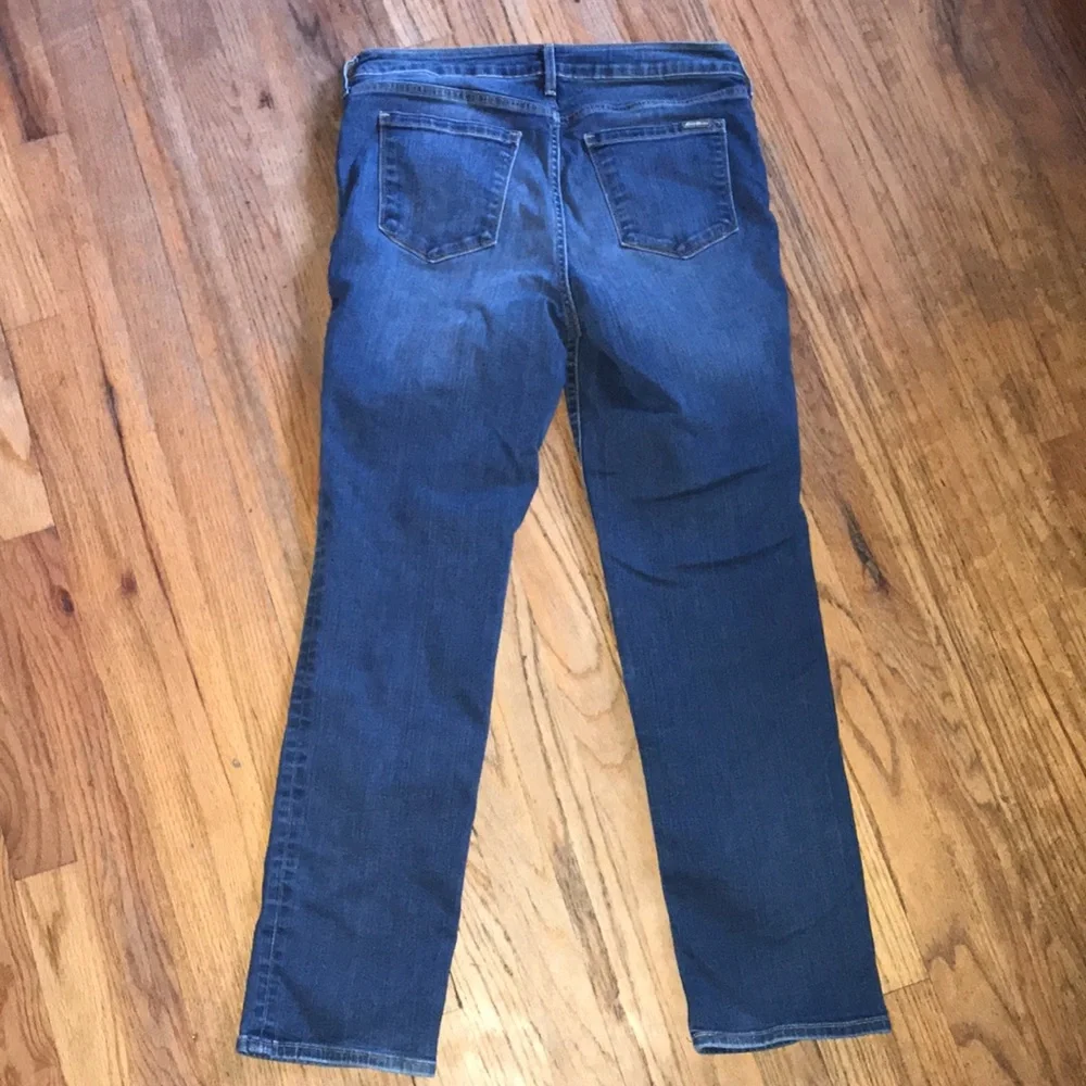 Eddie Bauer Slightly Curvy Straight Leg Jeans - Picture 4 of 7